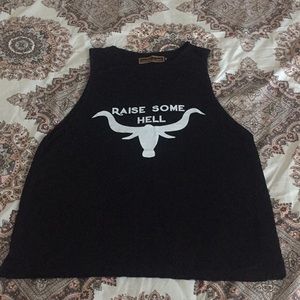 License to Boot tank top